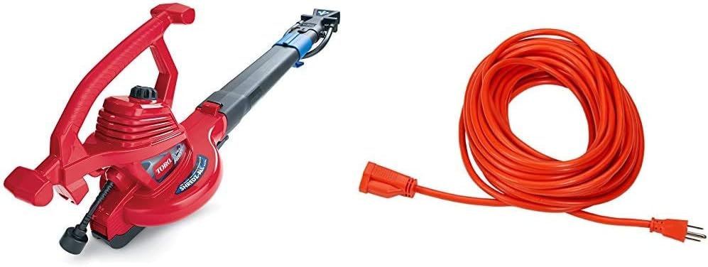 Leaf Blower Vacuum, Variable-Speed, 12 amp G3760
