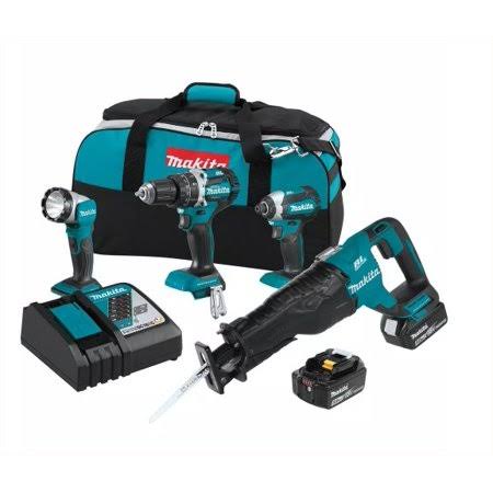 18-Volt 5.0Ah Lithium-Ion Brushless Cordless Combo Kit Z818831