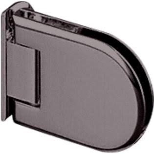 Oil Rubbed Bronze Wall Mount Offset Back Plate Hinge Shower Door Hardware T955