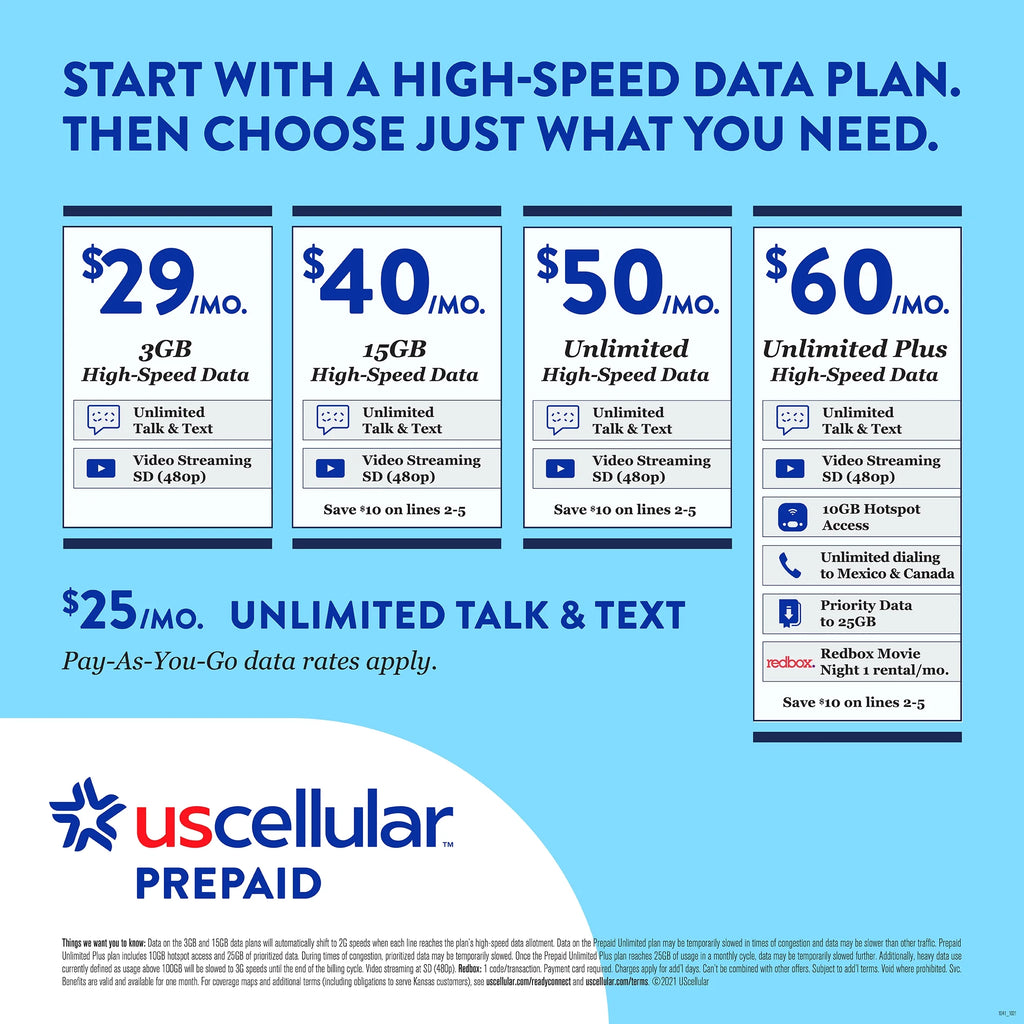UScellular $50 Direct Top Up D285094