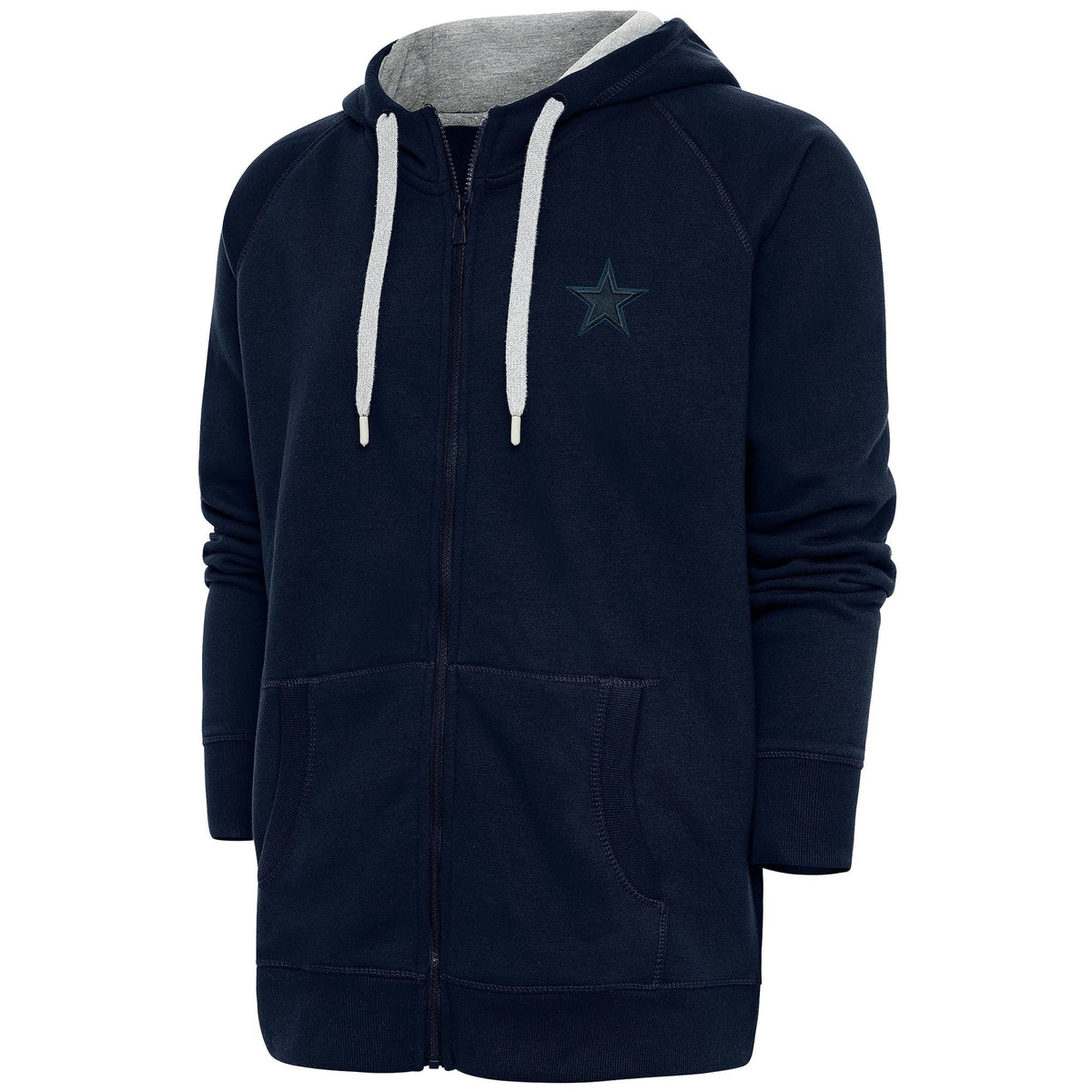 Navy Full-Zip Hoodie V7810