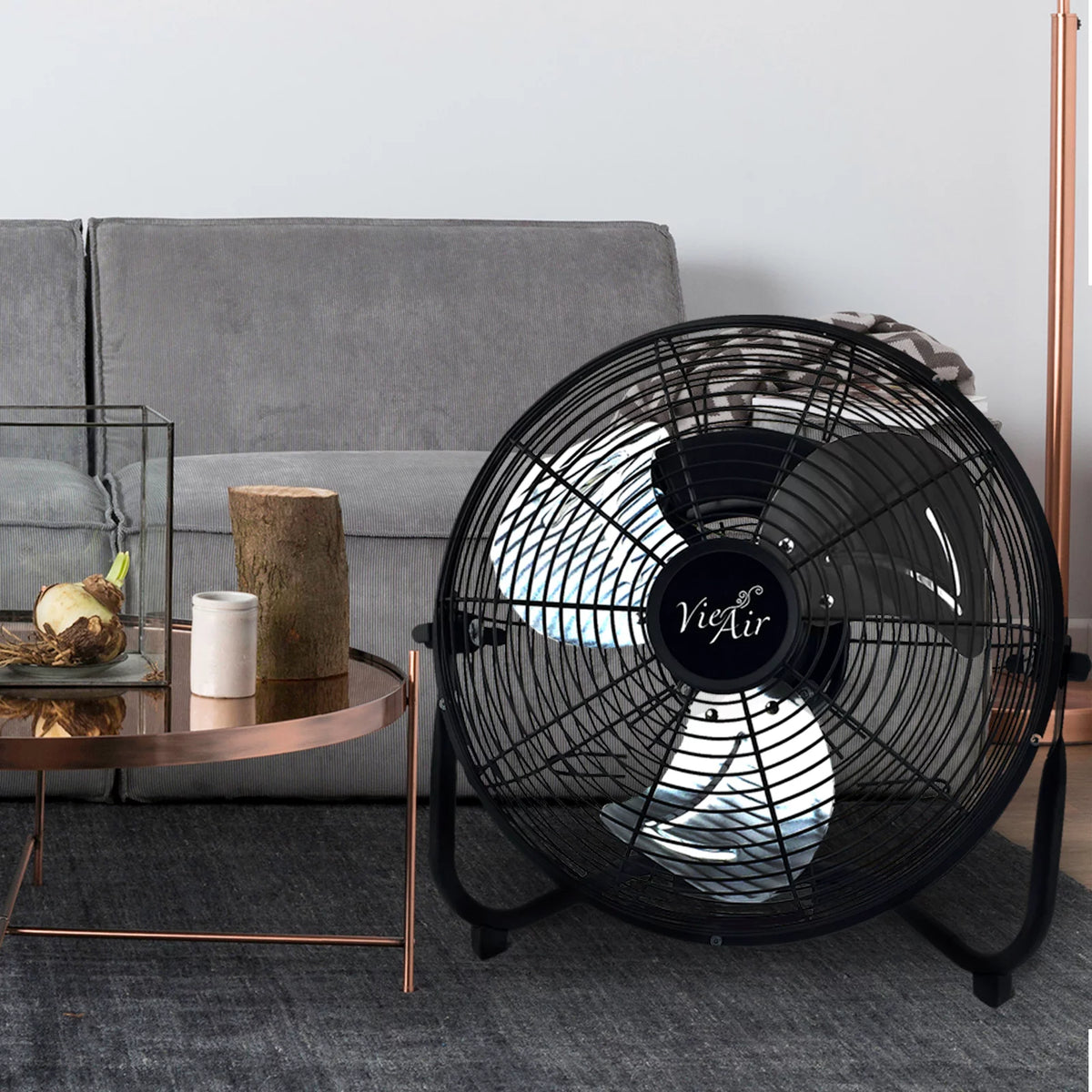 20 Industrial Tilting High Velocity 3 Speed Metal Floor Fan X27891