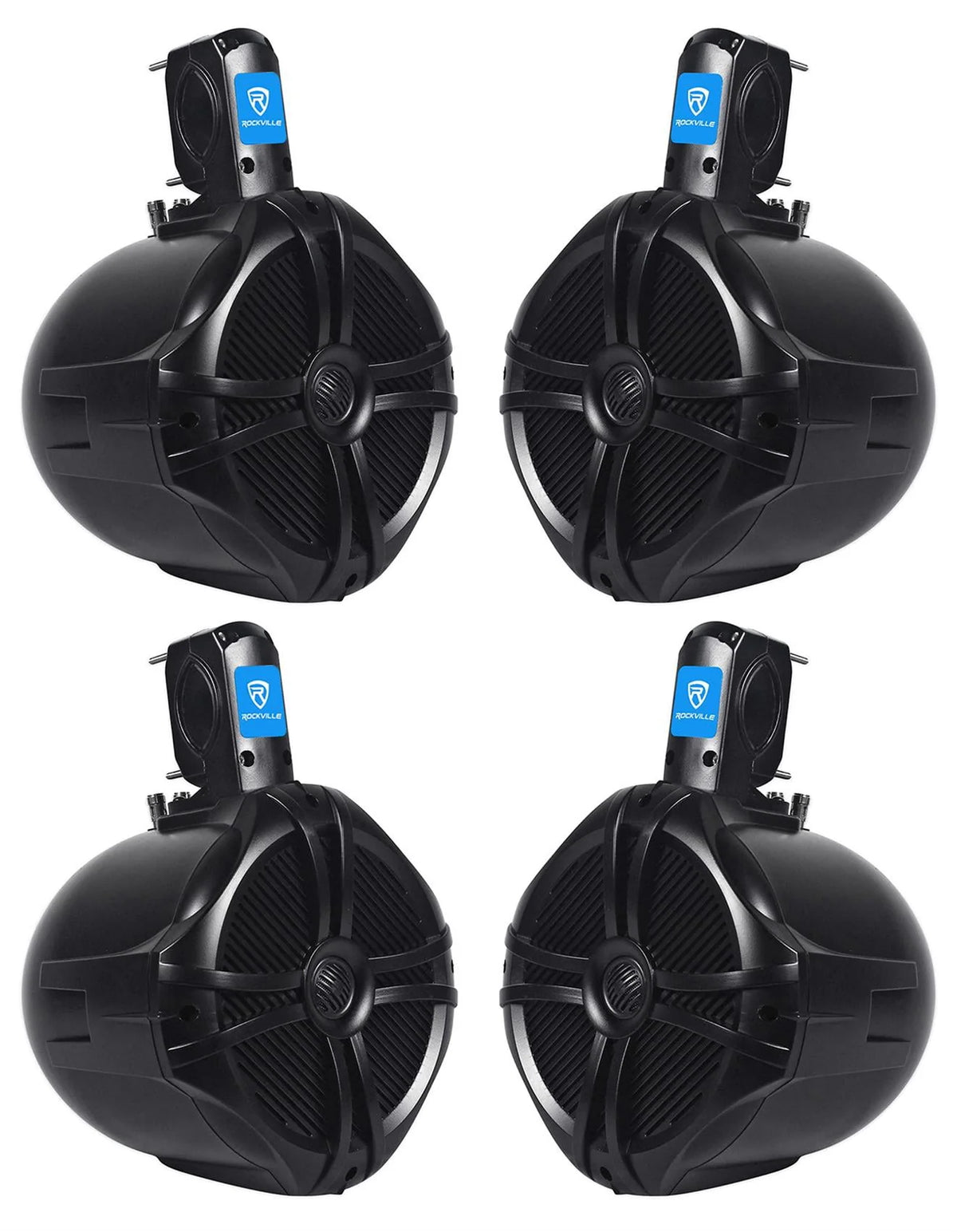 8 Black 2 Way Marine Wakeboard Tower Speakers L653