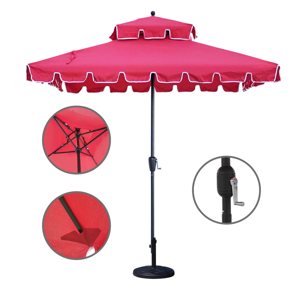 7' Square Beach Umbrella B160612