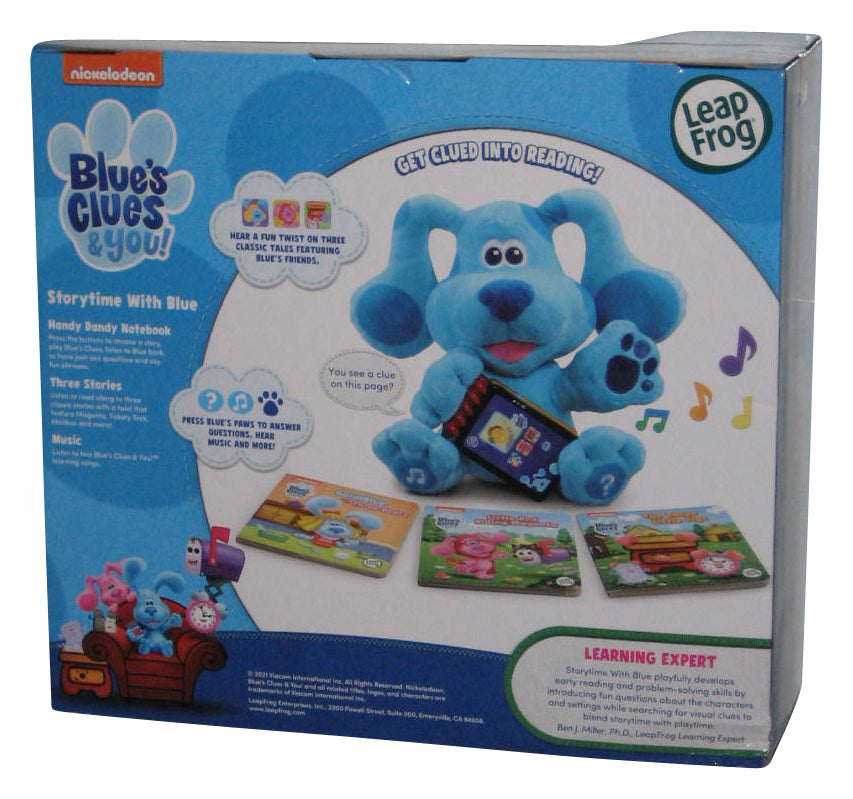 Blue's Clues and You! Storytime with Blue LeapFrog Plush Read-Along Book Box Set D927737