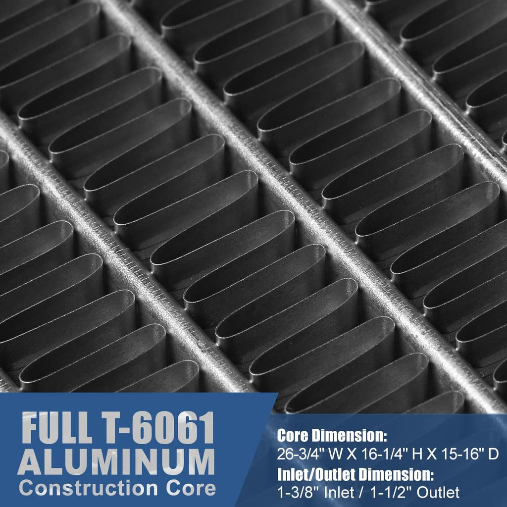 1-Row Cooling Radiator Aluminum Core R6073