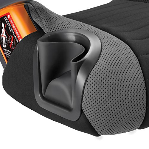 Backless Booster Car Seat, Portable Car Booster Seat for Children 40-110 lbs., Grape/Purple Y6757