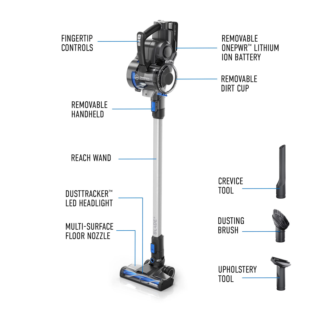 Cordless Stick Vacuum Cleaner D3682