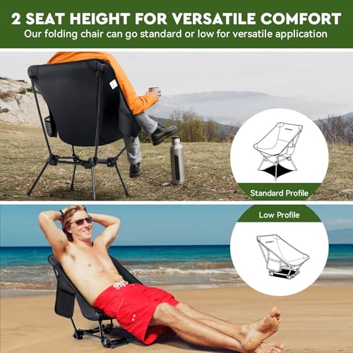 Lightweight Khaki Camping Chair O1846