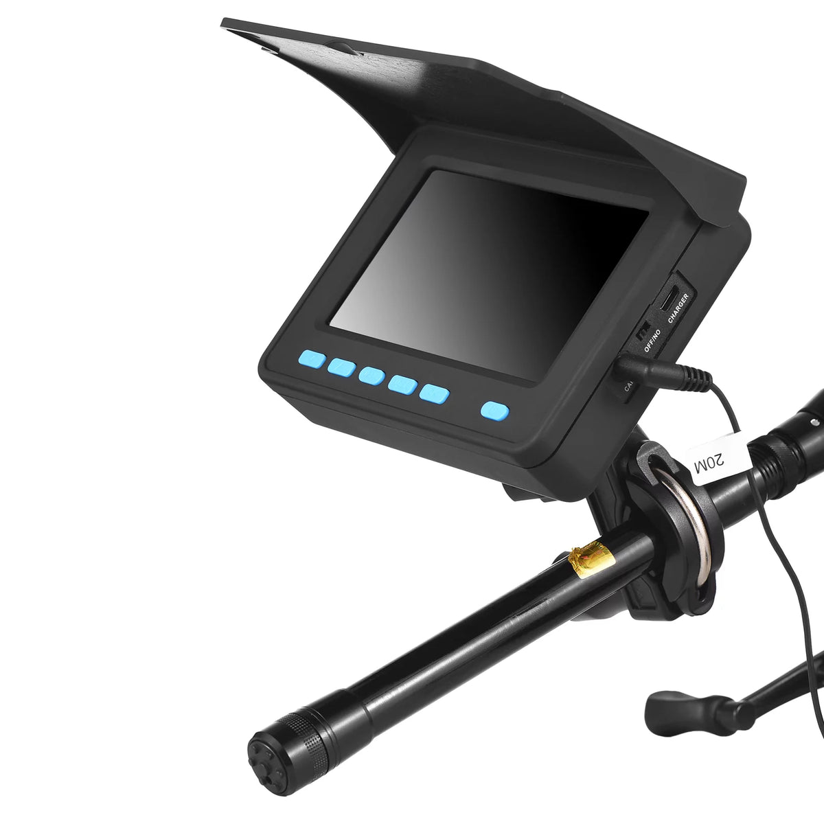 Underwater Fishing Fish Finder 4.3'' LCD Monitor V187