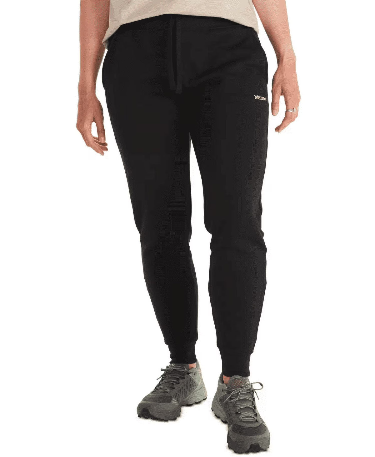 Black Medium Logo Joggers B300501