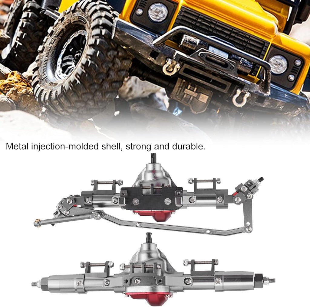 Aluminium Alloy Front and Rear Axle for 1/10 Climbing Car M180888