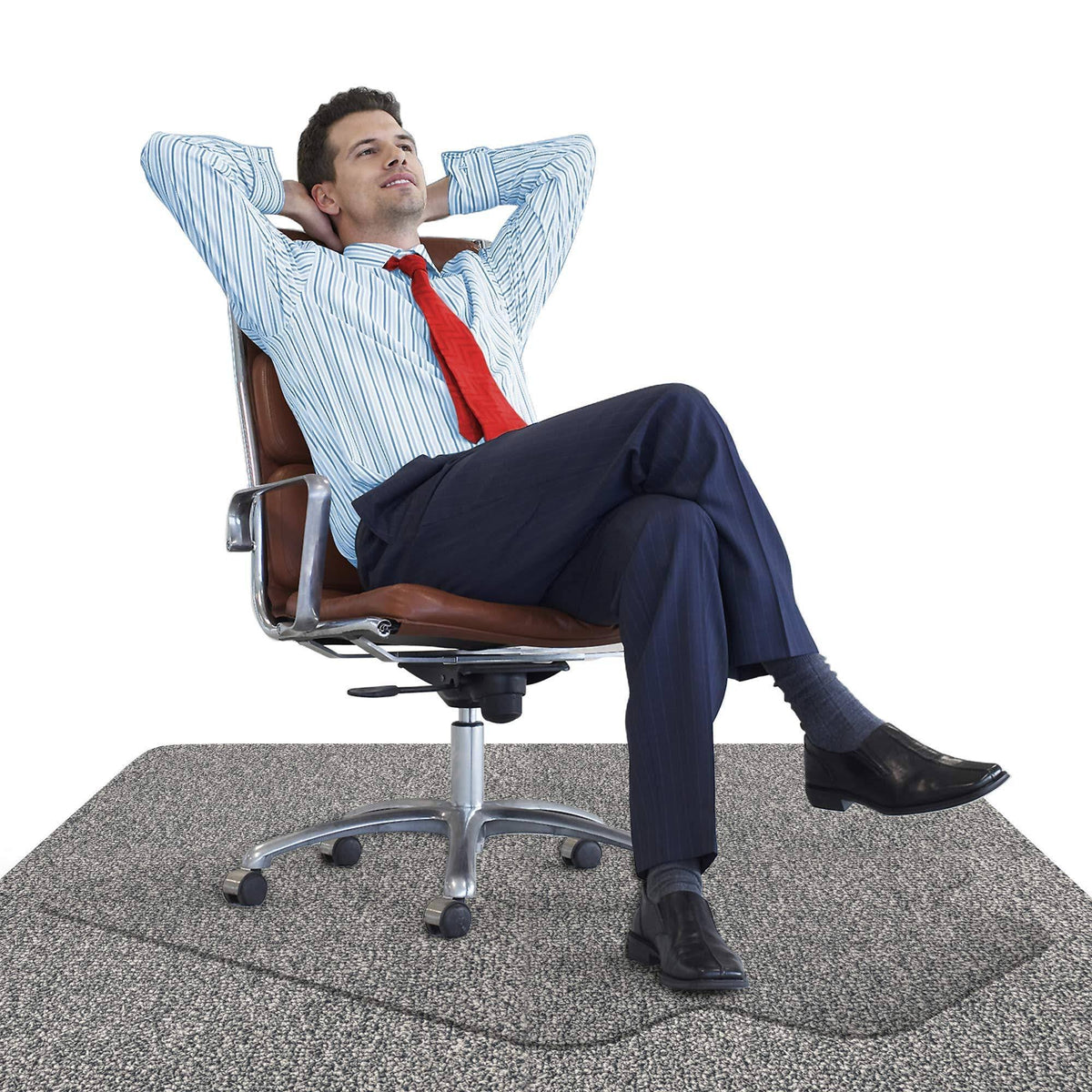 Heavy Duty Office Chair Mat for Carpeted Floors X405276