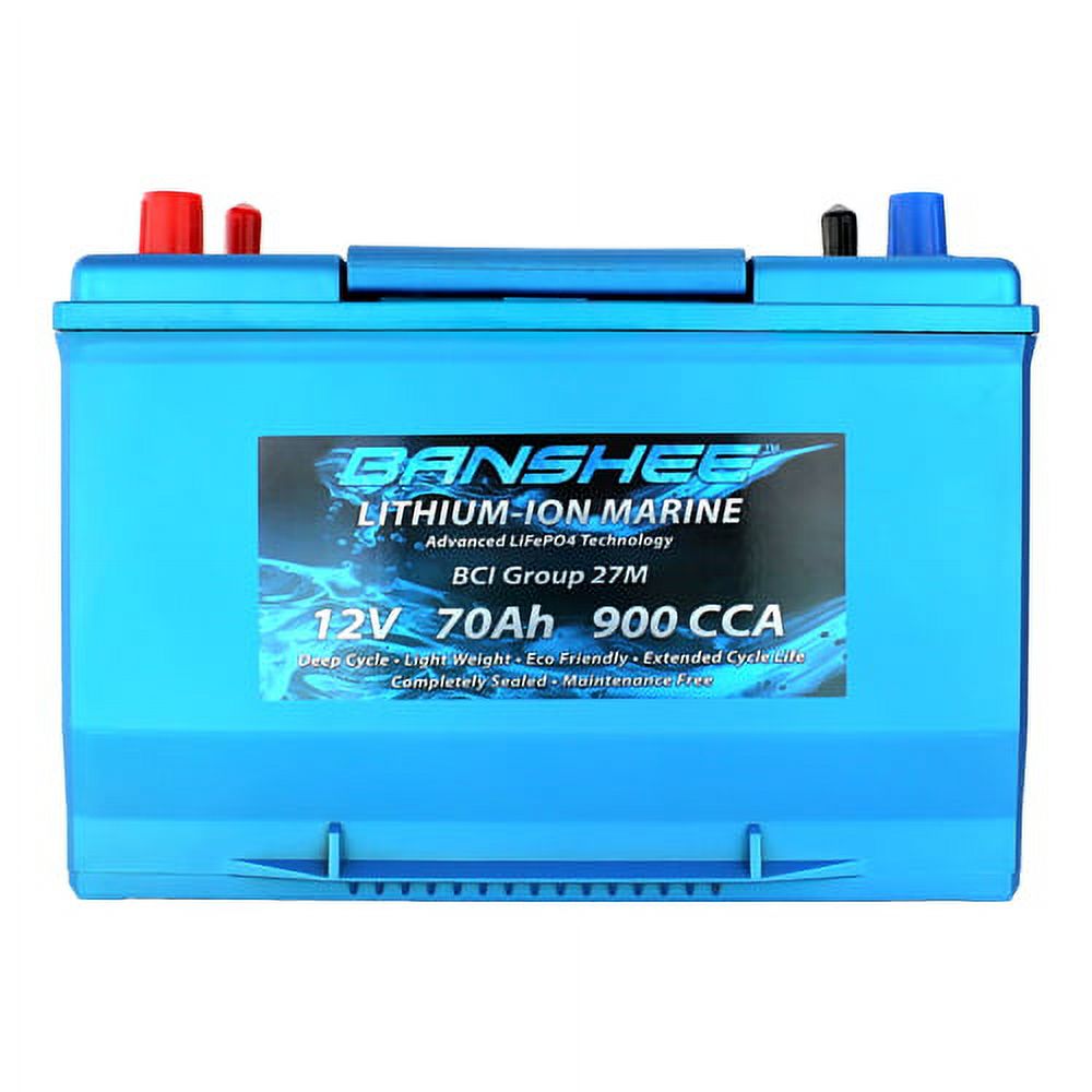 36V Lithium Deep Cycle Marine Battery Group 27 - 3 Pack Y17683