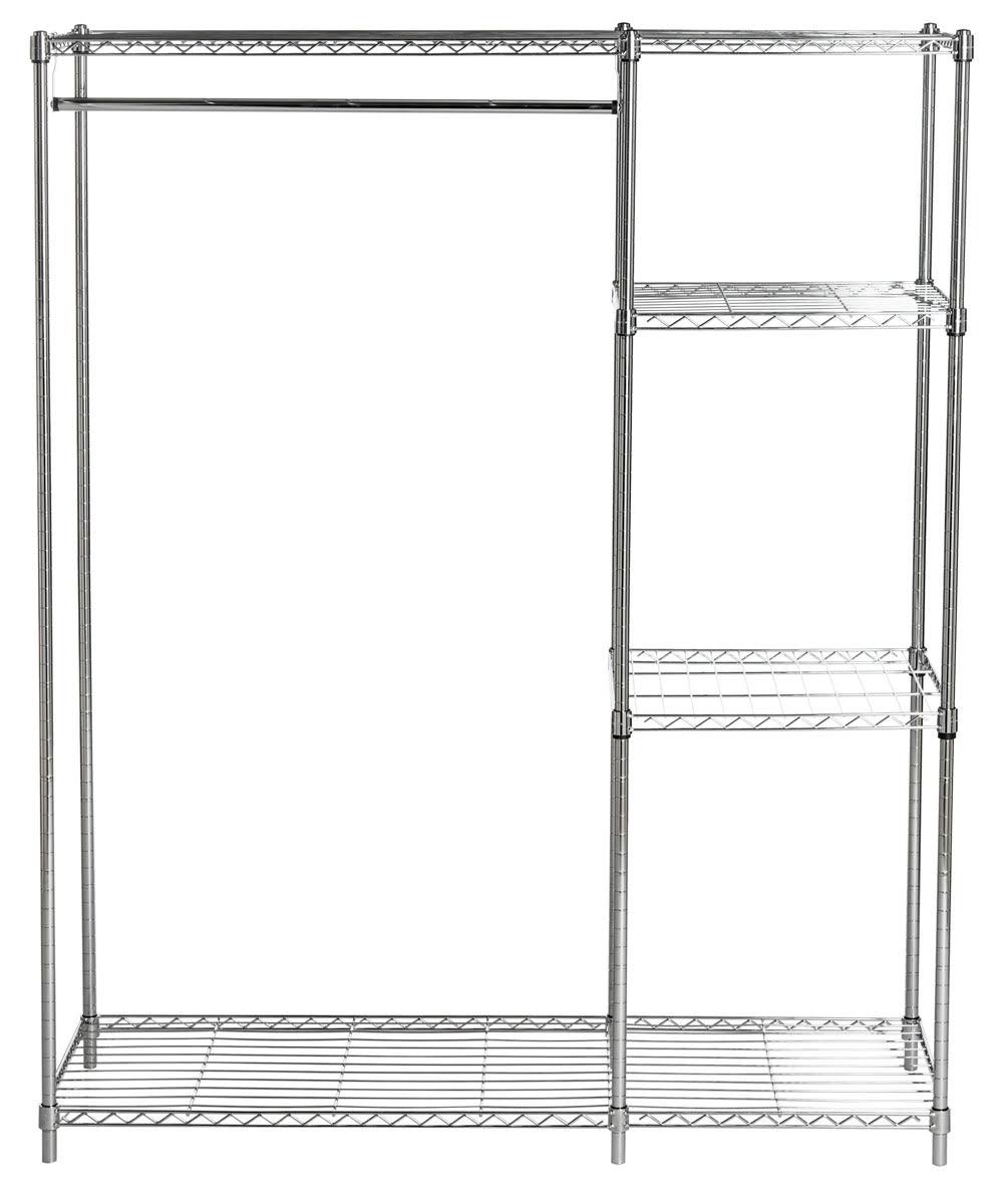 Chrome Wire Adjustable Garment Rack E5418