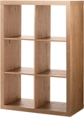 8 Cube Storage Organizer Bookcase White Q42313