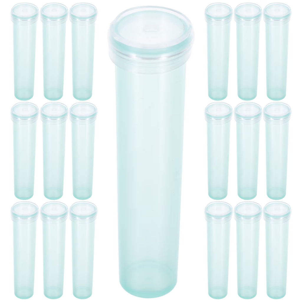 100 Pcs Light Green Plastic Water Tubes for Flowers B58008