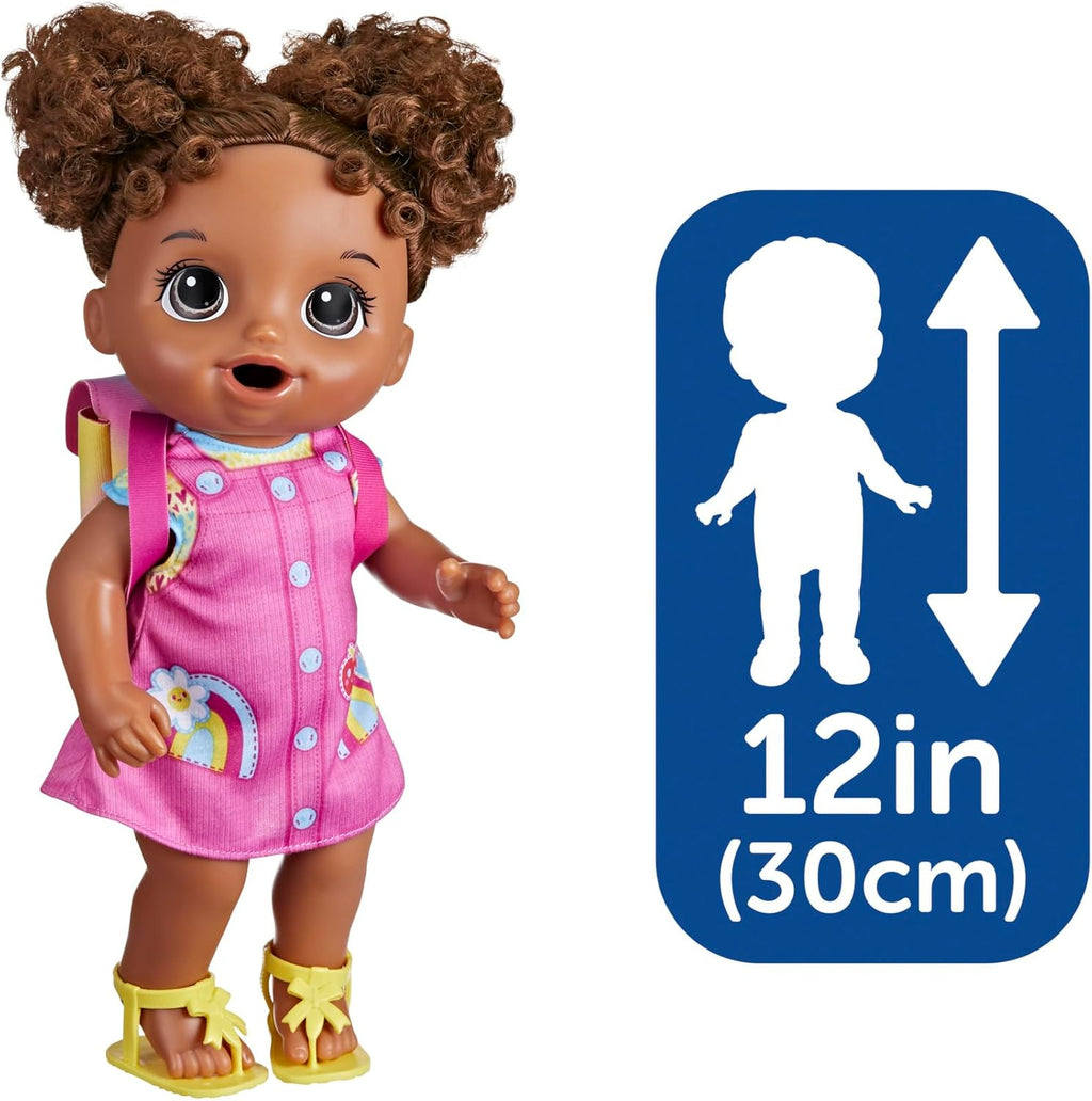 12 Inch Black Hair Baby Doll Set U892