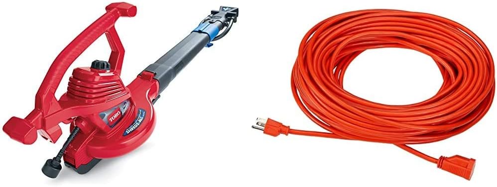 Leaf Blower Vacuum, Variable-Speed, 12 amp G3760