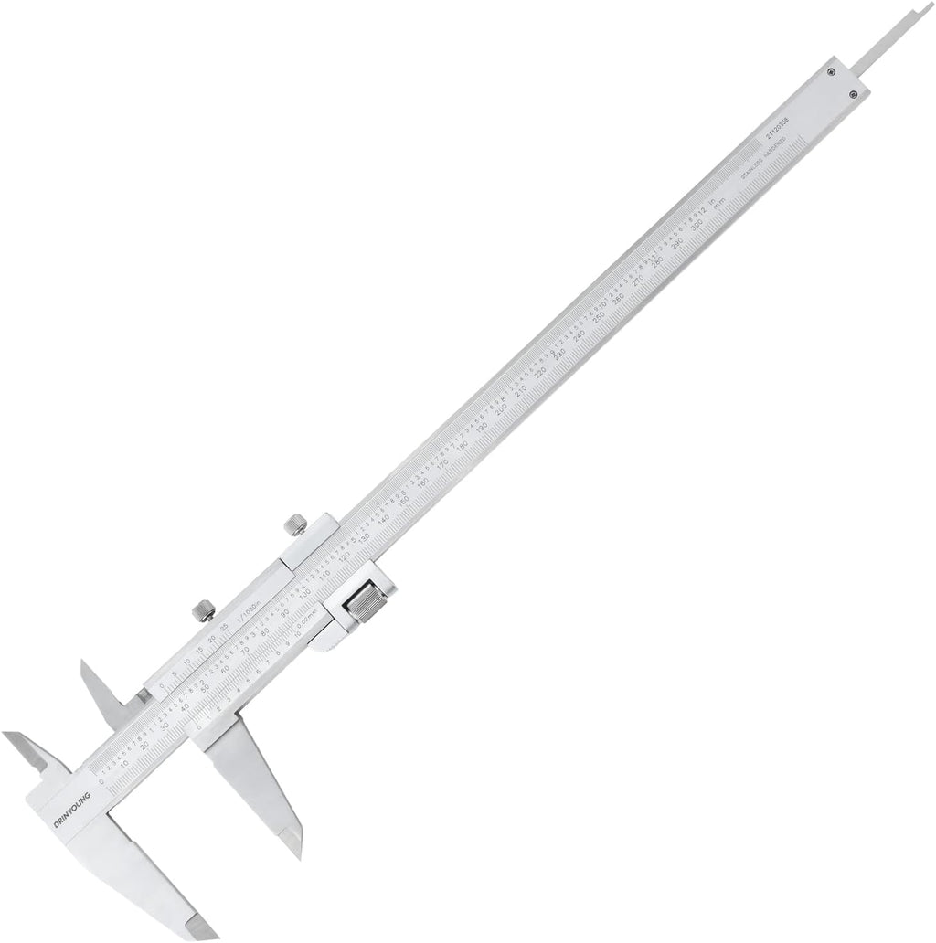 Stainless Steel Precision Vernier Caliper with Fine Adjustment C6483