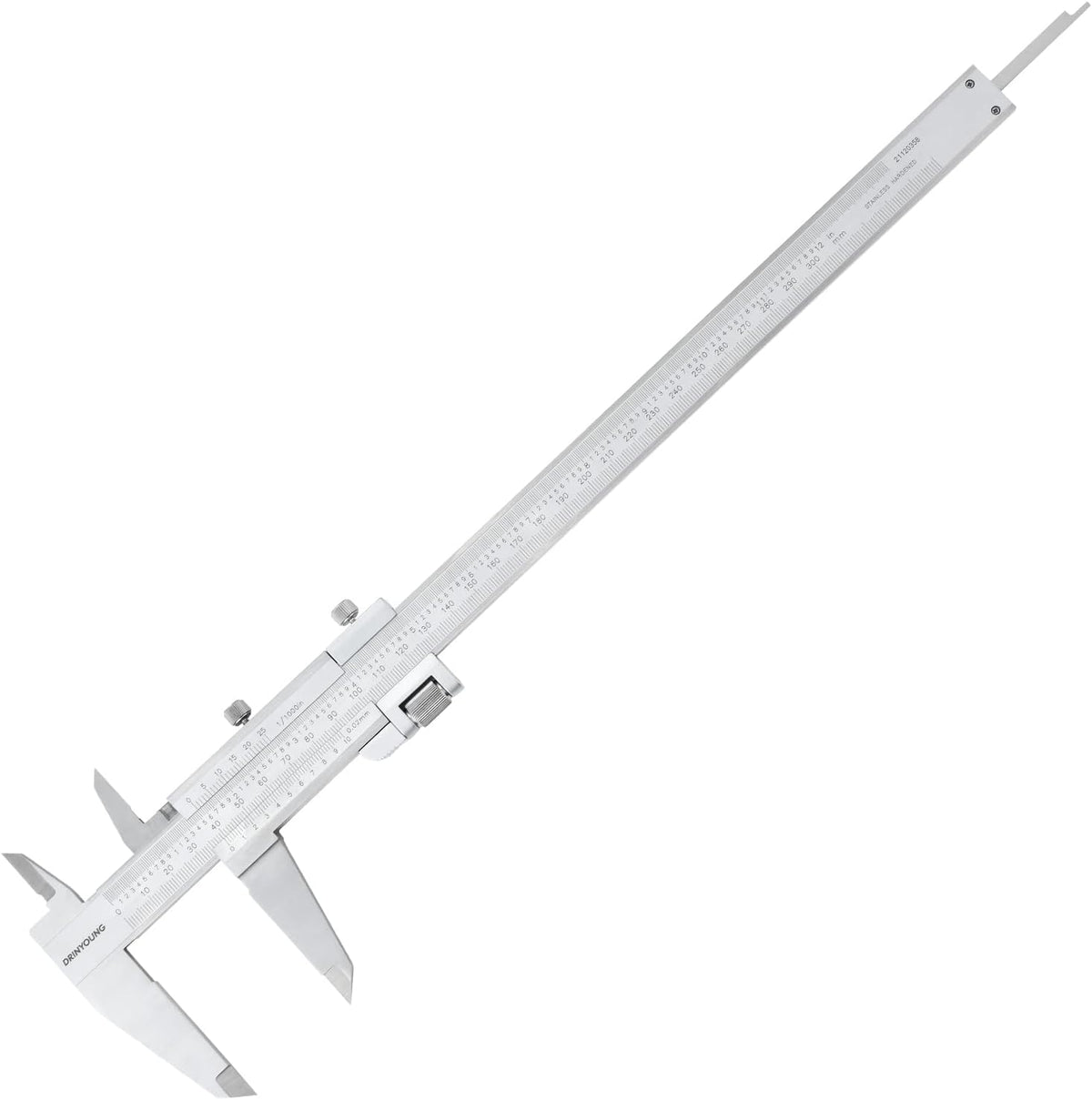 Stainless Steel Precision Vernier Caliper with Fine Adjustment C6483