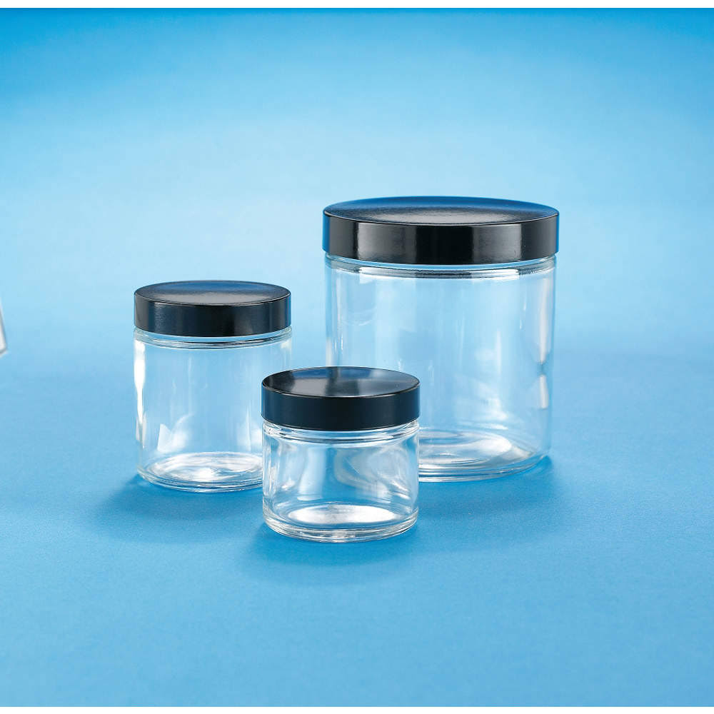 6 oz. Wide Mouth Glass Jar, Pkg of 24 W71207