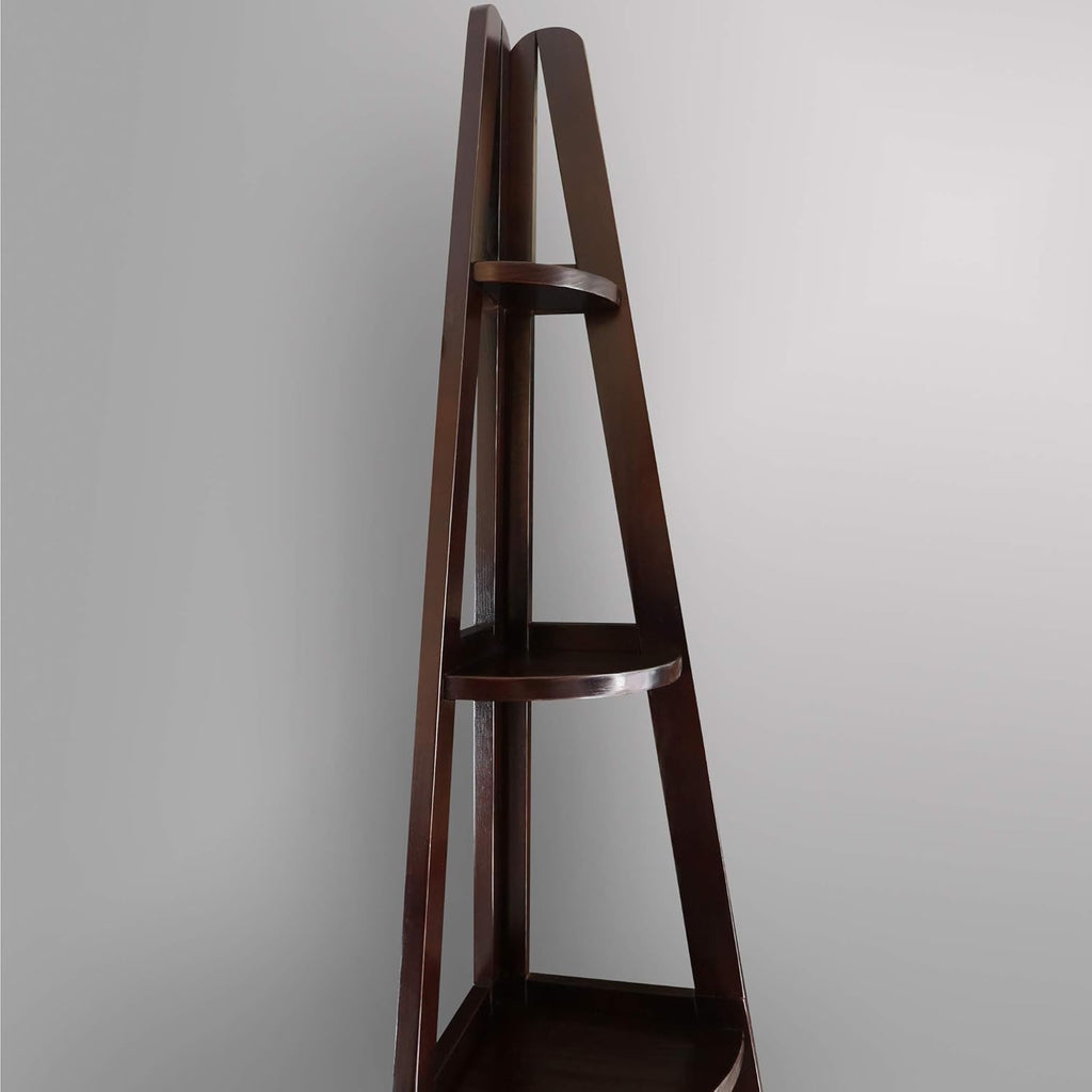 5-Shelf Corner Ladder Bookcase X35571