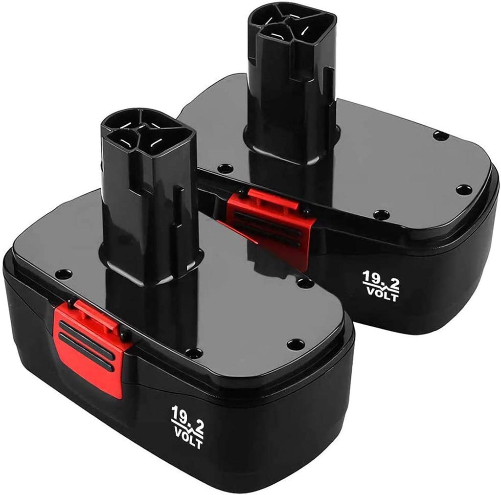 2 Pack 3600mAh Ni-Mh Replacement Battery for 19.2V Cordless Drill Batteries B3185