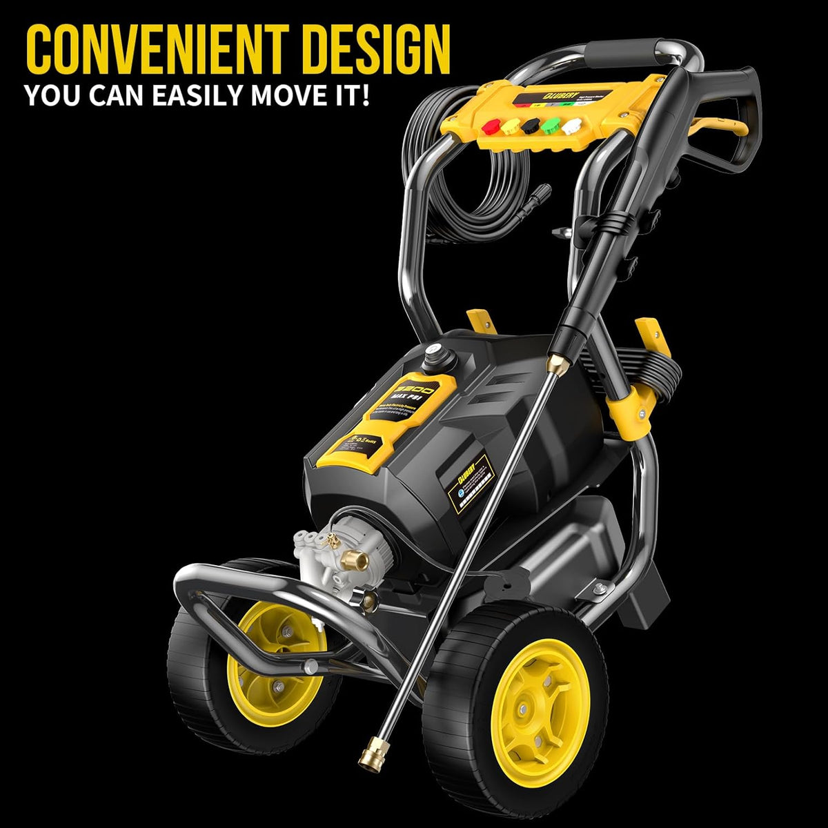 3200 PSI Electric Pressure Washer with 30Ft Pressure Hose H56020