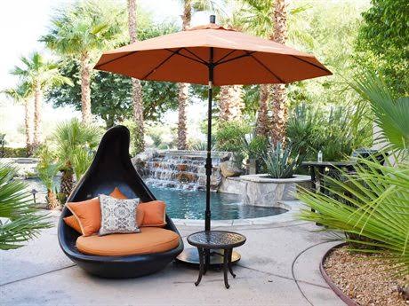 9 Ft Fiberglass Market Umbrella T39195