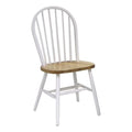 Natural Wood Spindle Back Dining Chair C960