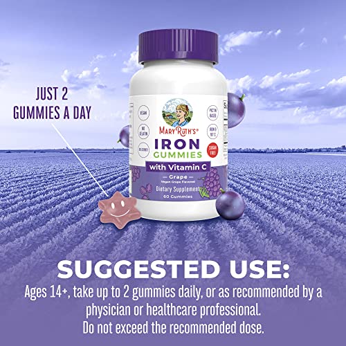 Sugar Free Iron Gummies with Vitamin C, 60 Count K874514