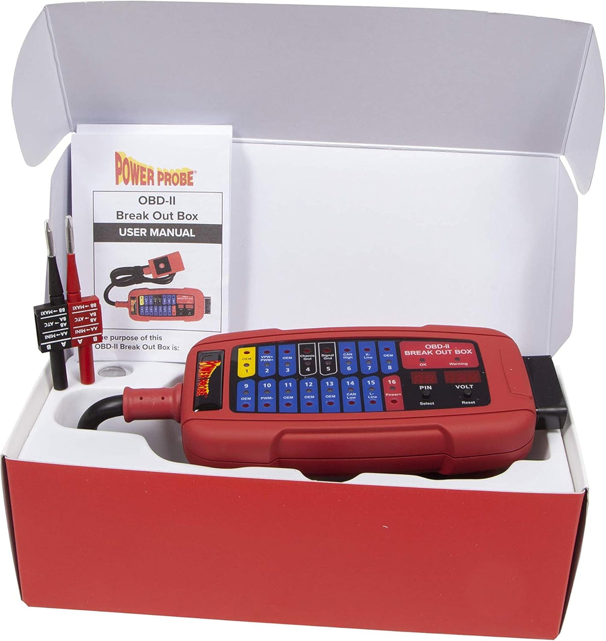 OBD II Breakout Testing Box H484