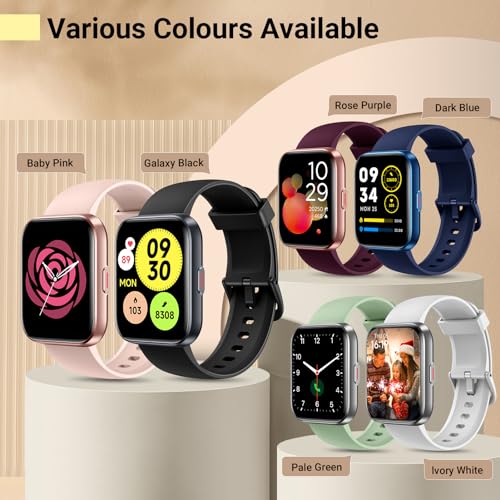 1.8'' Fitness Tracker Smart Watch Black B85628