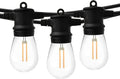 2 Pack 48ft Outdoor String Lights with 2W Shatterproof LED Bulbs V288570