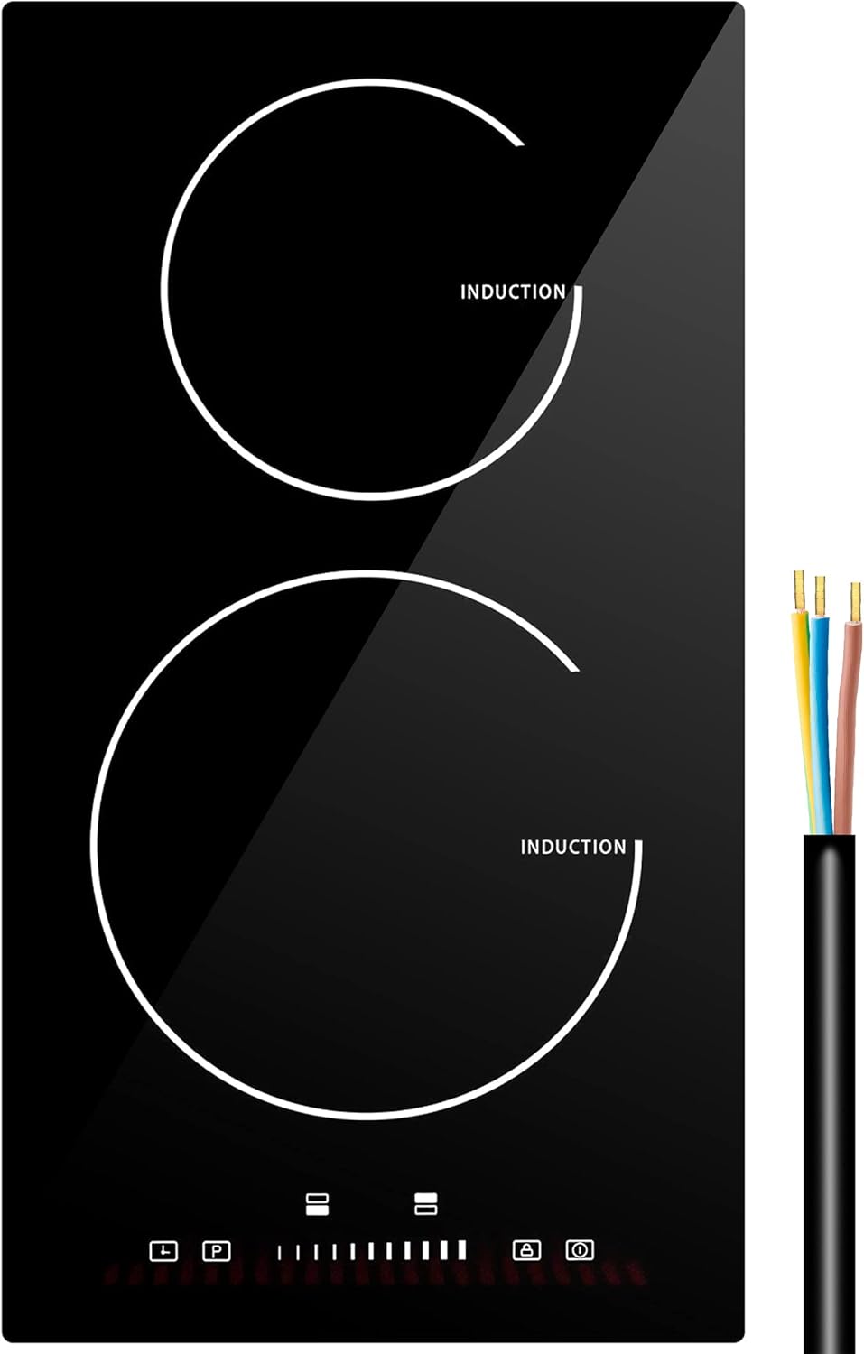 30 Inch 4 Burners Induction Cooktop with Timer W657217