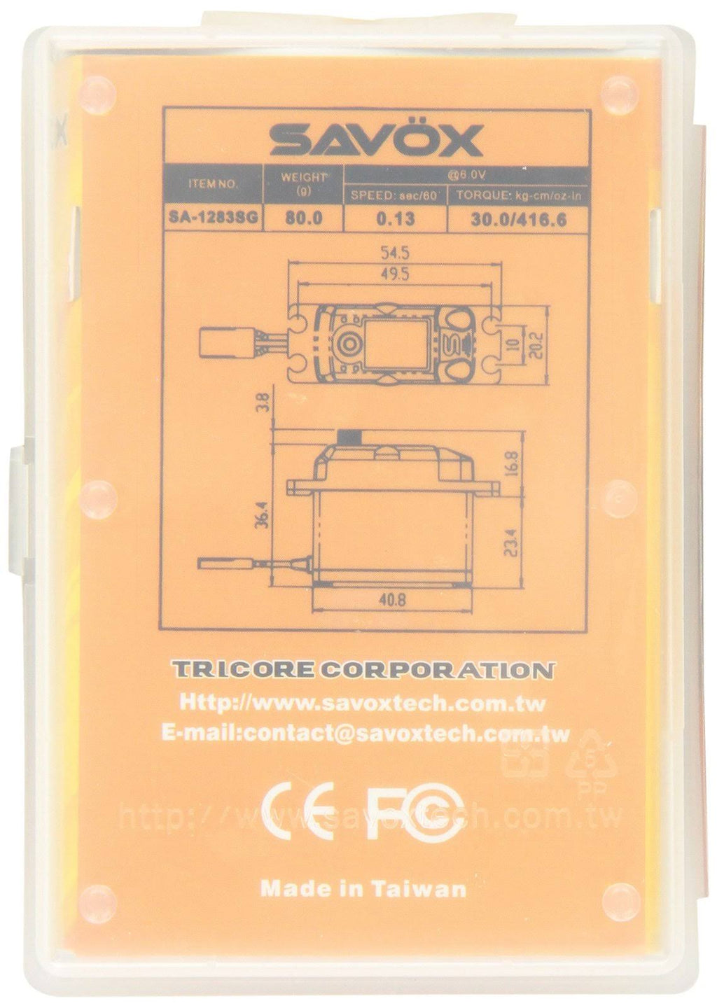 Coreless Metal Case Digital Servo Z654553