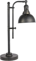 Black Adjustable Metal Desk Lamp T578899