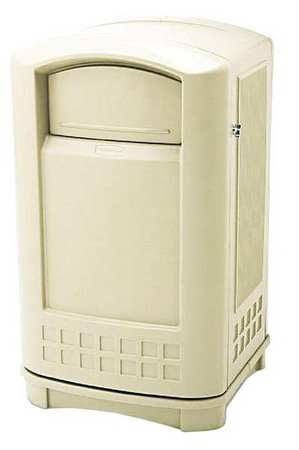 Square Plastic Waste Container E5066