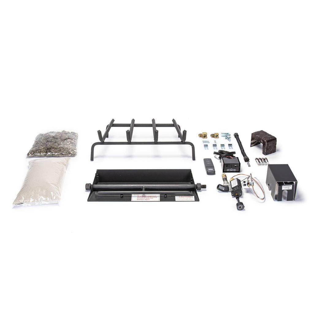 36x22 Propane Fireplace Burner with Manual Safety Valve Z35658