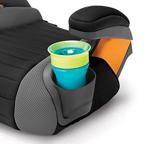 Backless Booster Car Seat, Portable Car Booster Seat for Children 40-110 lbs., Grape/Purple Y6757