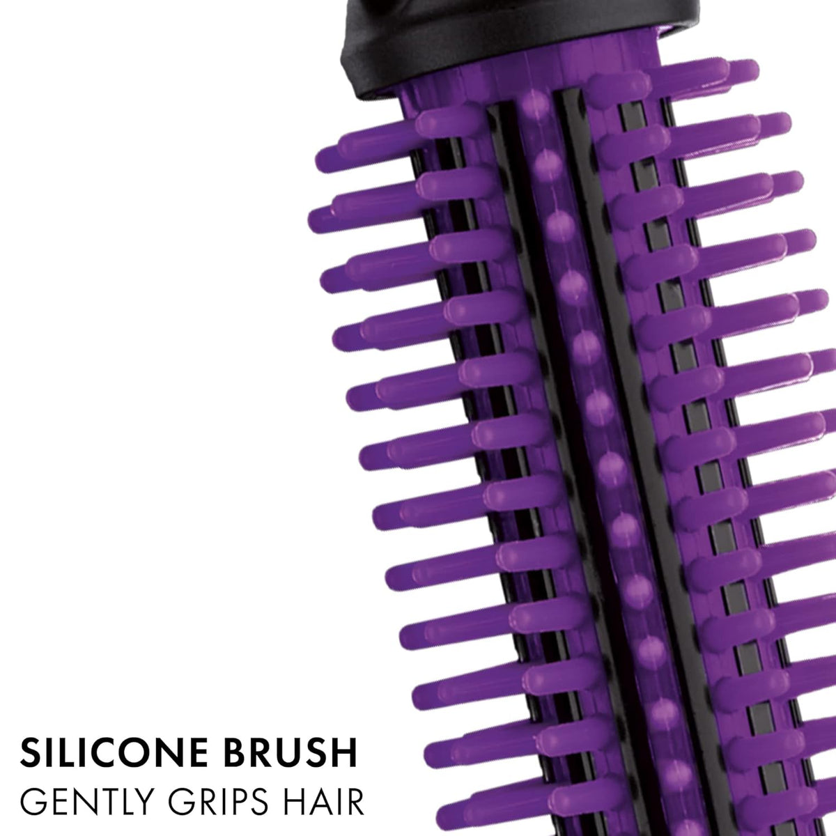 Heated Silicone Bristle Brush Styler U948