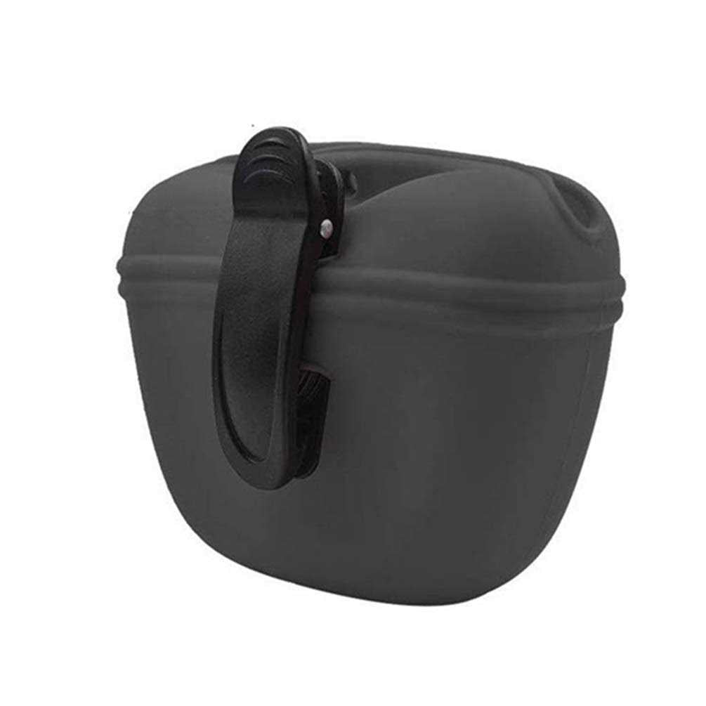 Silicone Dog Treat Pouch with Magnetic Closure and Waist Clip O955782