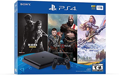 1TB HDD Gaming Console Bundle with Three Games and Dualshock 4 Wireless Controller T2951