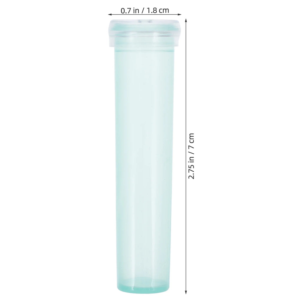 100 Pcs Light Green Plastic Water Tubes for Flowers B58008