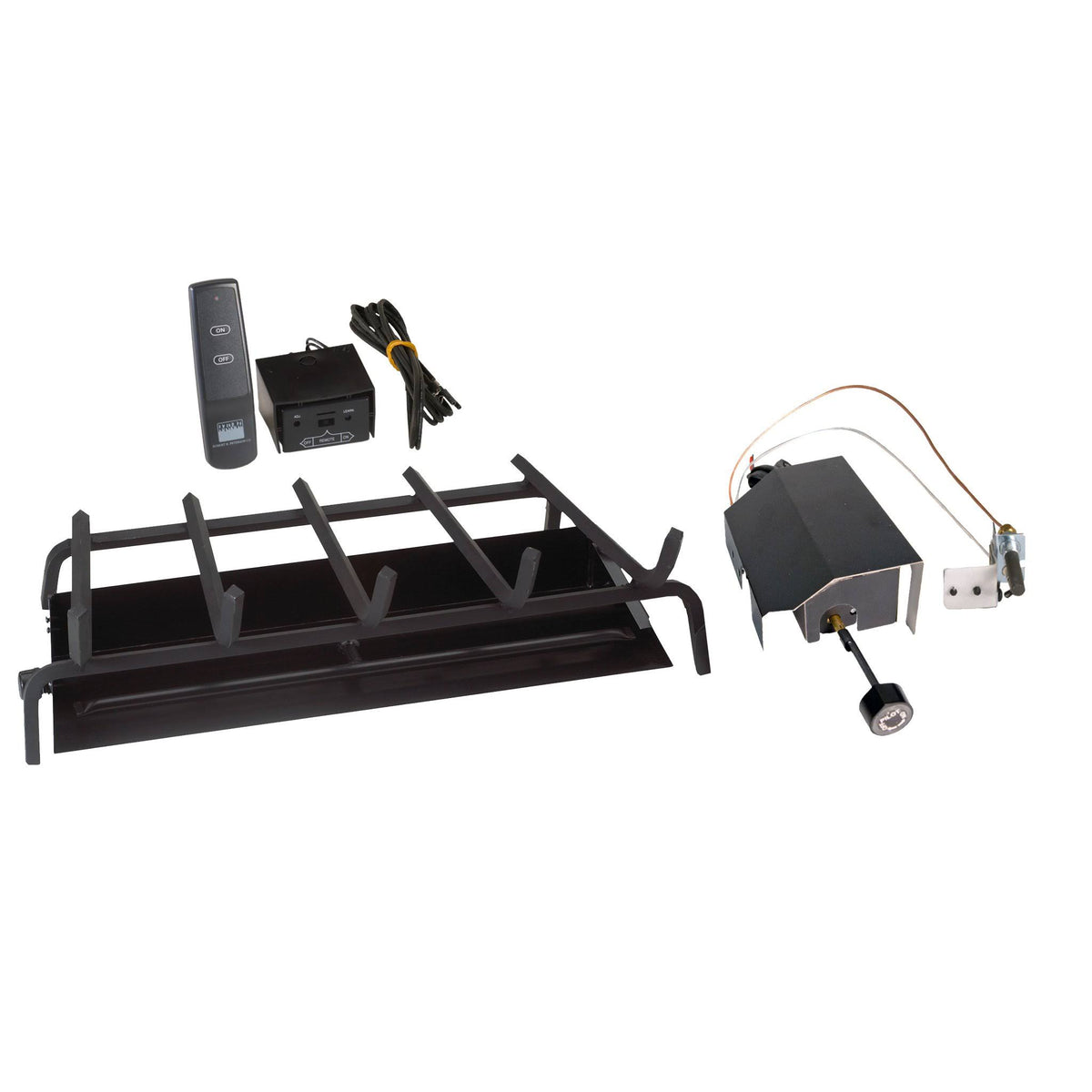 36x22 Propane Fireplace Burner with Manual Safety Valve Z35658