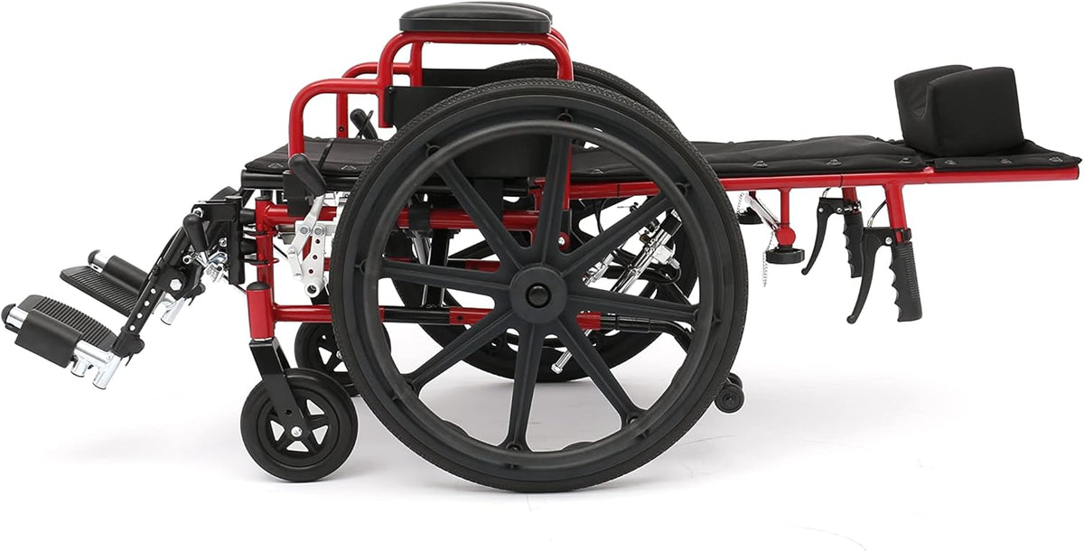 14 Reclining Manual Wheelchair with Desk Length Armrest H216813