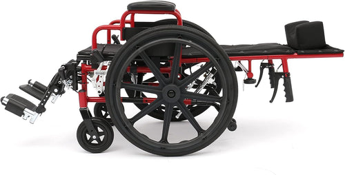 14 Reclining Manual Wheelchair with Desk Length Armrest H216813