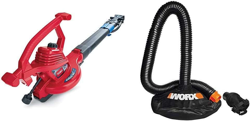 Leaf Blower Vacuum, Variable-Speed, 12 amp G3760