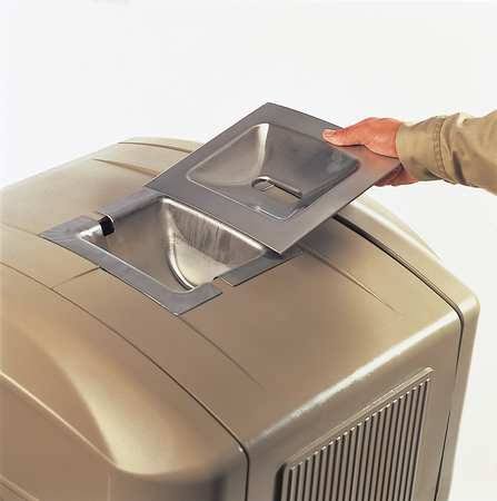Square Plastic Waste Container E5066